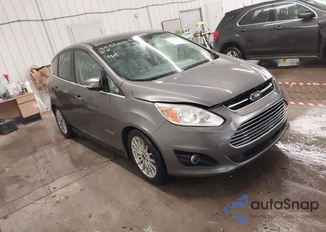 2013 Ford C-Max Hybrid Sel from USA, damaged, VIN 1FADP5BU5DL529514